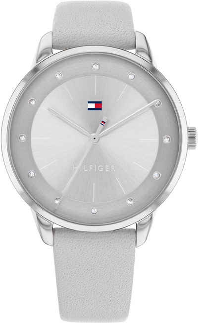 Tommy Hilfiger Quarzuhr DRESS, 1782542, Armbanduhr, Damenuhr, Glaskristalle, analog