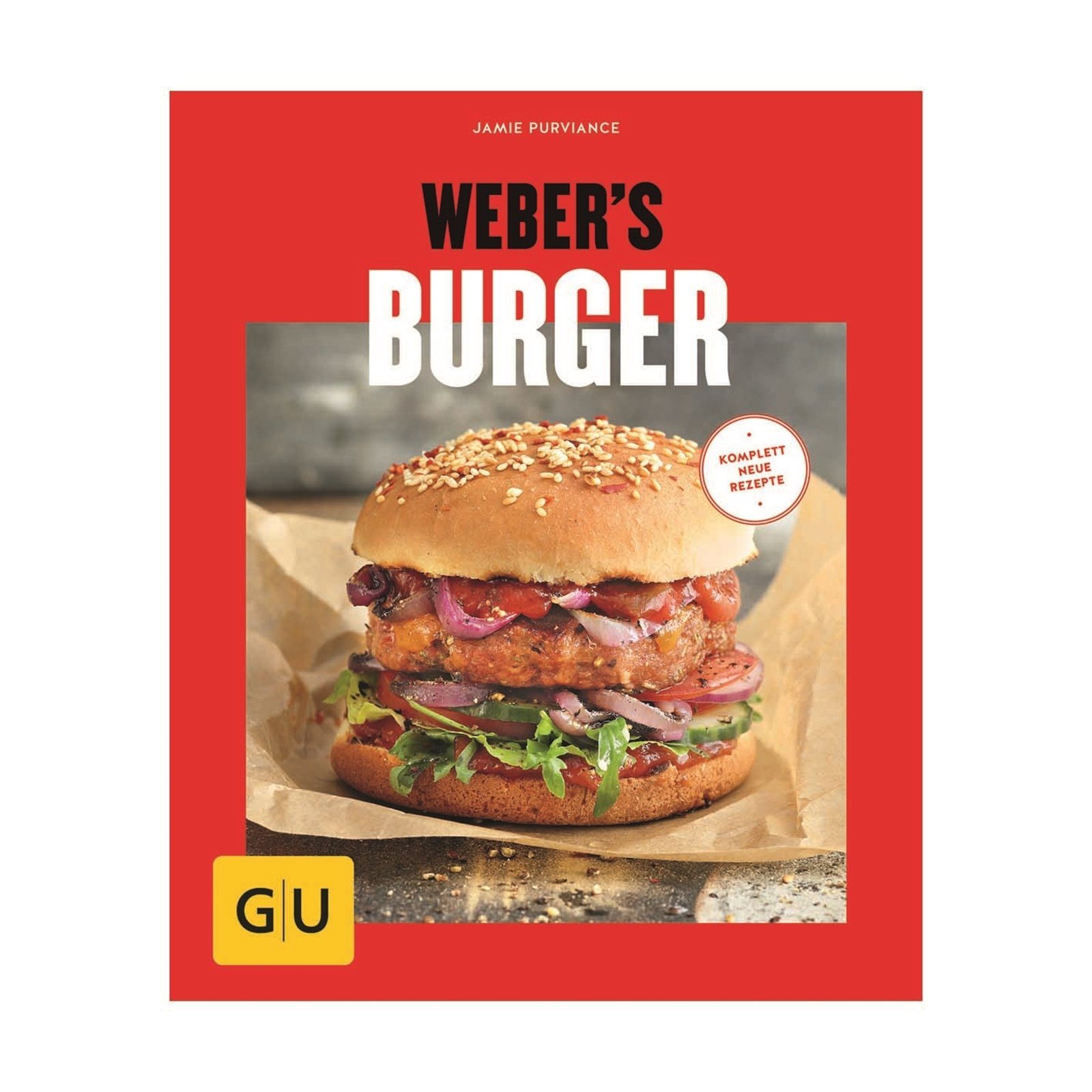 Weber Kochbuchhalter Buch Weber`s Burger Taschenbuch (1 St), Kochbuch Grillrezepte Burgerrezepte
