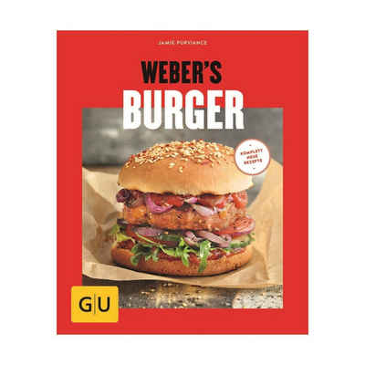 Weber Kochbuchhalter Buch Weber`s Burger Taschenbuch (1 St., 1 Kochbuch), Kochbuch Grillrezepte Burgerrezepte