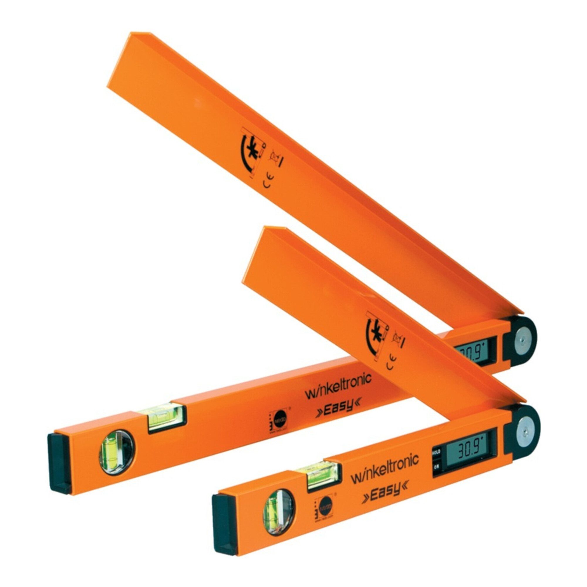 Nedo Winkelmesser Nedo digitales Winkelmessgerät Winkeltronic Easy, Länge 400 mm
