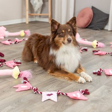 TRIXIE Spielknochen Hundespielzeug Valentines Tau