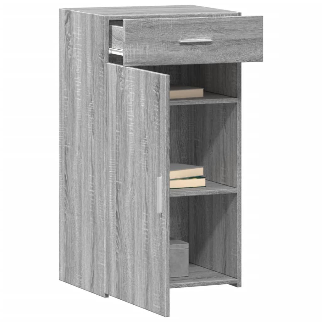 vidaXL Sideboard Sideboard Grau Sonoma 50x42,5x93 günstig online kaufen