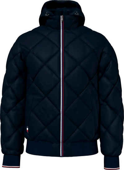 Tommy Hilfiger Steppjacke »DIAMOND QUILTED HOODED JACKET«