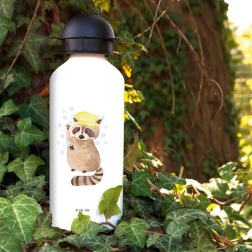 Mr. & Mrs. Panda Trinkflasche Waschbär - Weiß - Geschenk, Gute Laune, Jungs, Fröhlich, Plan, Tiermo, Fröhliche Motive
