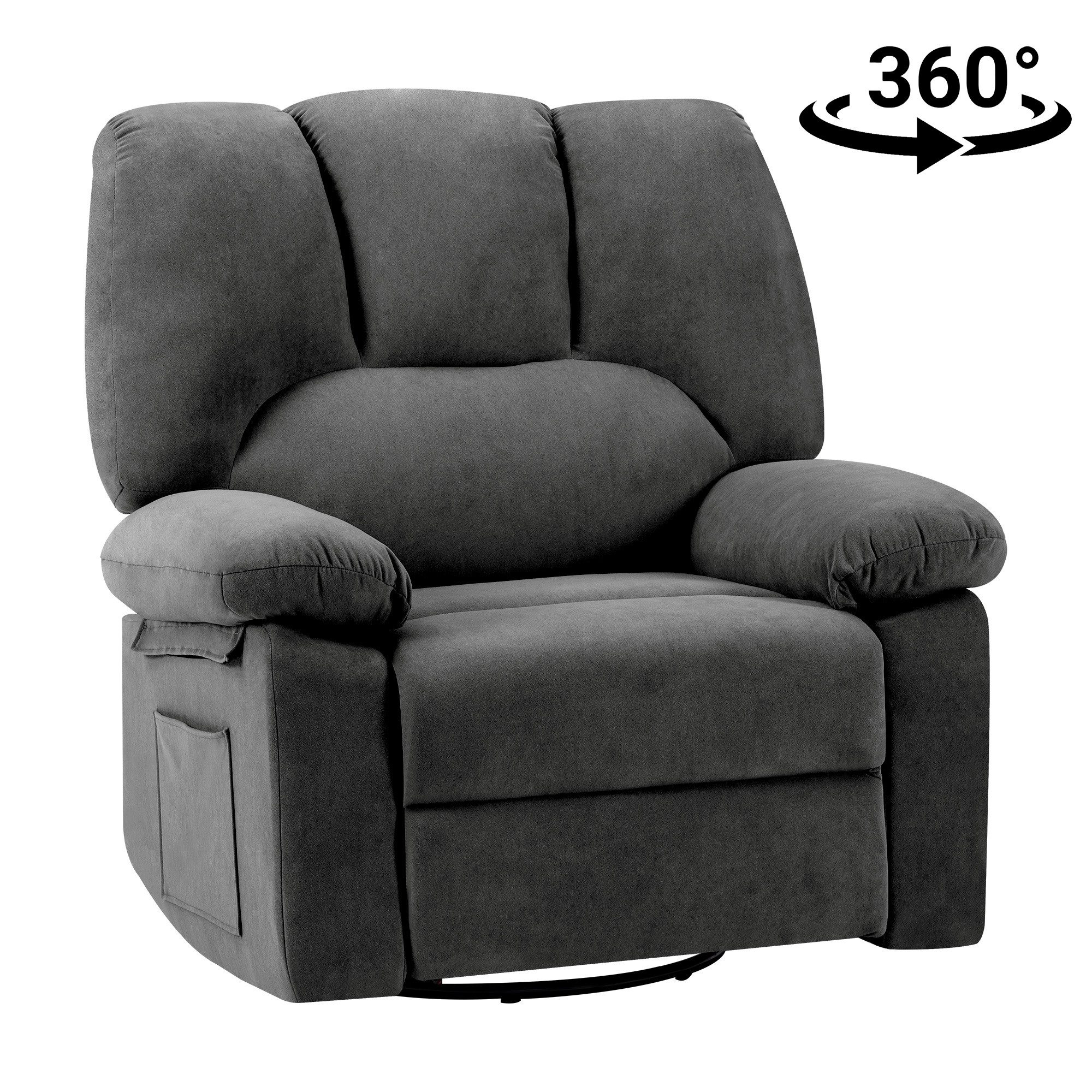 HOMYEDAMIC Relaxsessel Relaxsessel Einzelsessel Massagesessel Drehbarer Lou günstig online kaufen