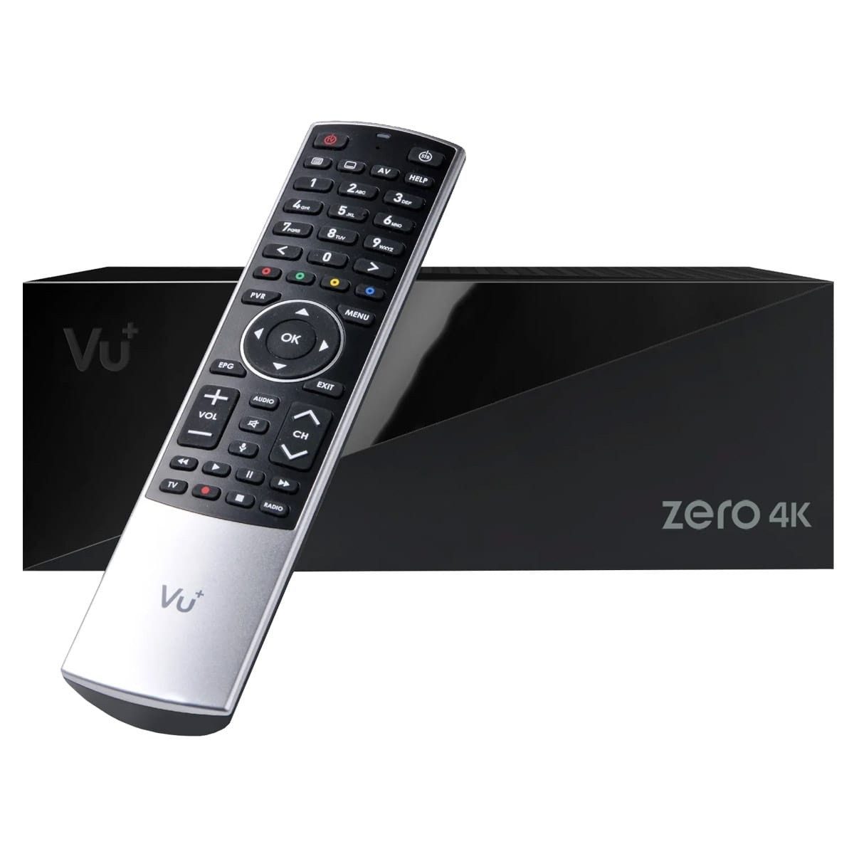VU+ Zero 4K BT (mit Bluetooth-Fernbedienung) DVB-C/T2 Kabel-Receiver