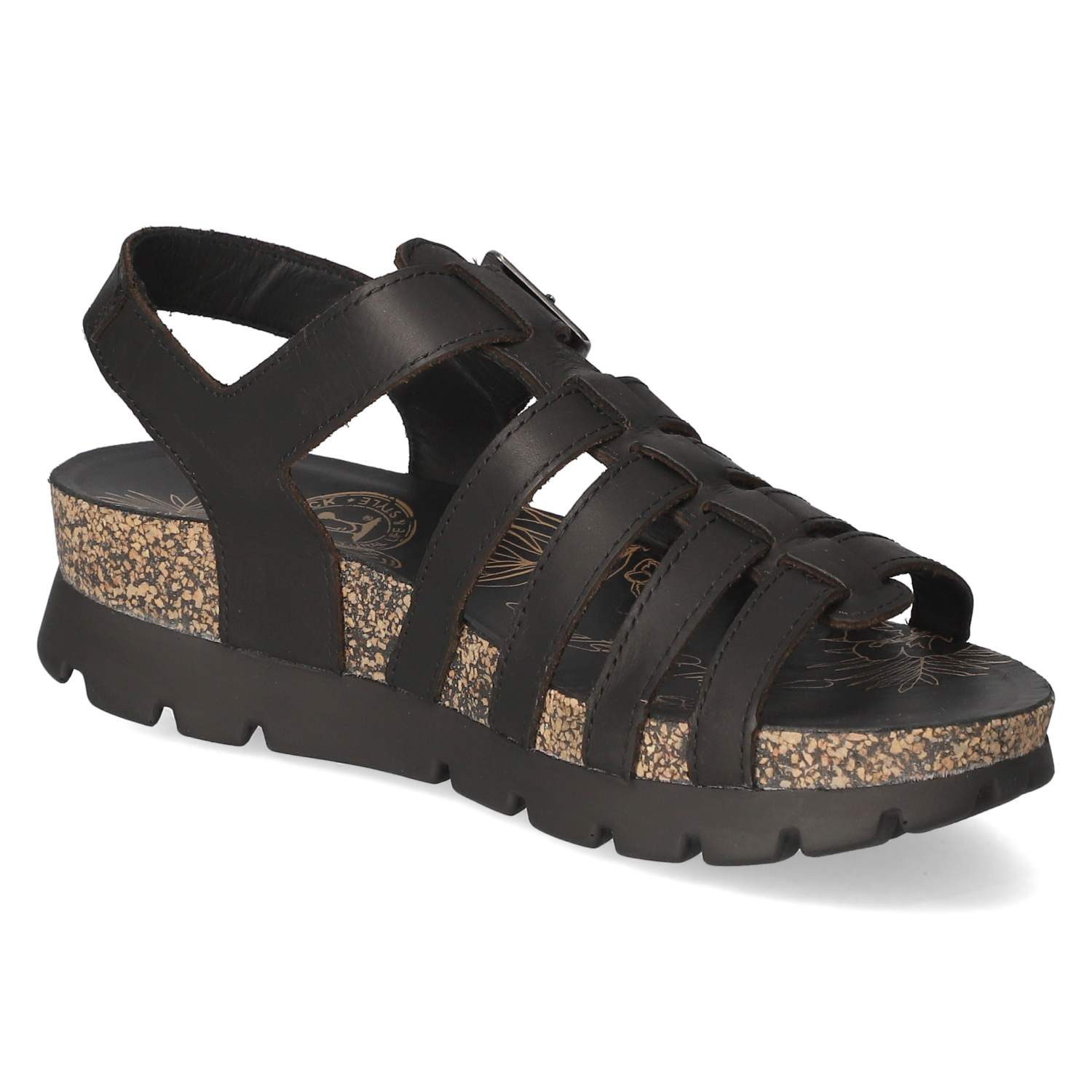 Panama Jack Panama Jack Sasha B1 Damen Glattleder black Sandalette