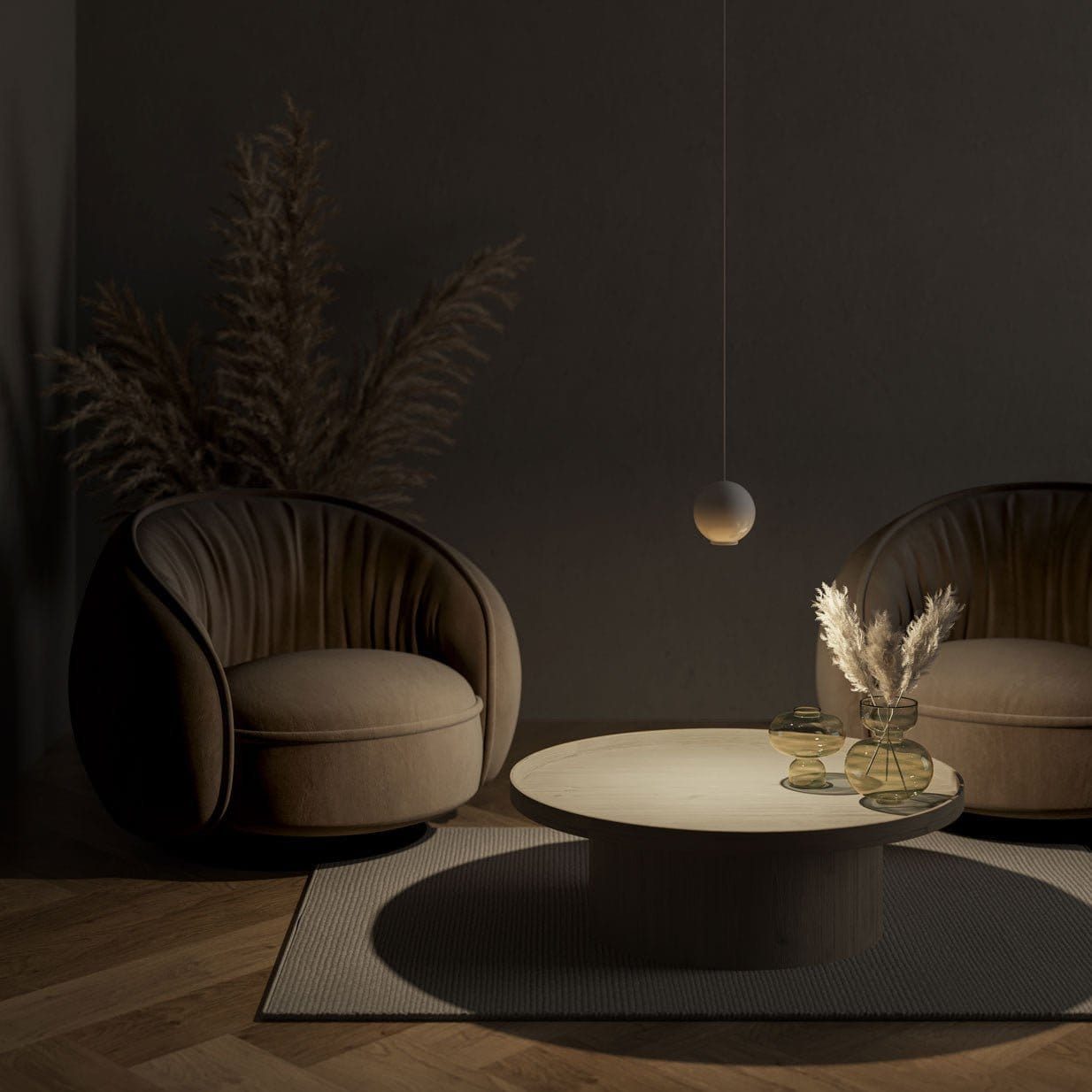 Neona LED Deckenleuchte EOS Weiß, Einstellbarer Lichtkegel, LED fest integriert, Warmweiß