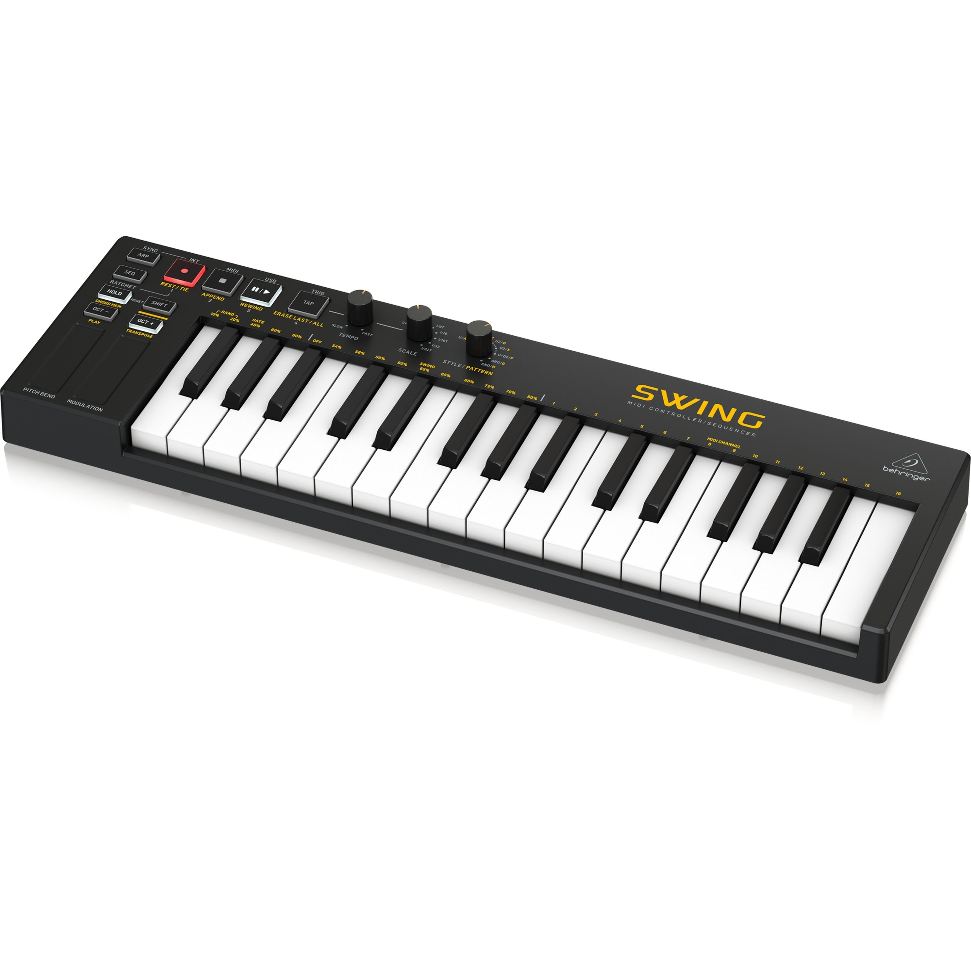 Behringer Masterkeyboard (Masterkeyboards, MIDI-Keyboard 25), Swing - Midi Keyboard