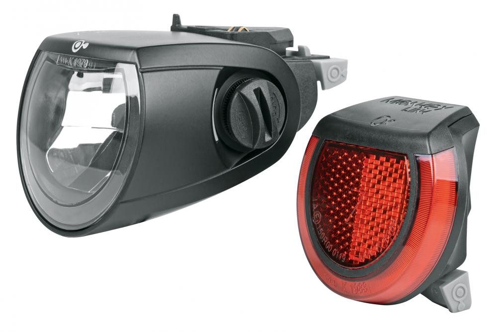 MonkeyLink Fahrradbeleuchtung MonkeyLink ML-SkyeLight 60 LUX Set CONNECT: 60 Lux LED-Beleuchtungsset