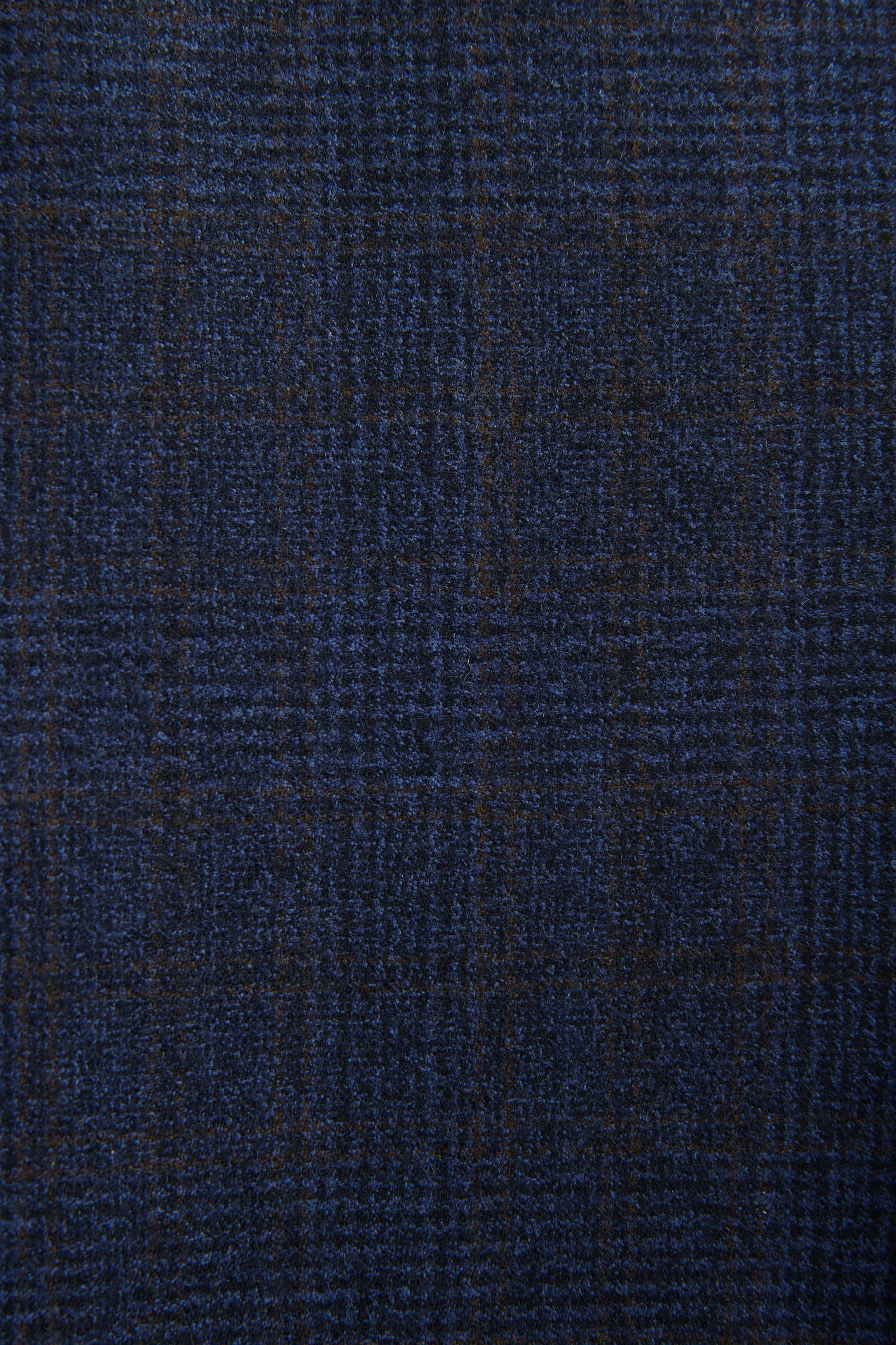 Next Anzughose Signature Anzug-Hose Slim-Fit aus Wolle mit Karos (1-tlg)