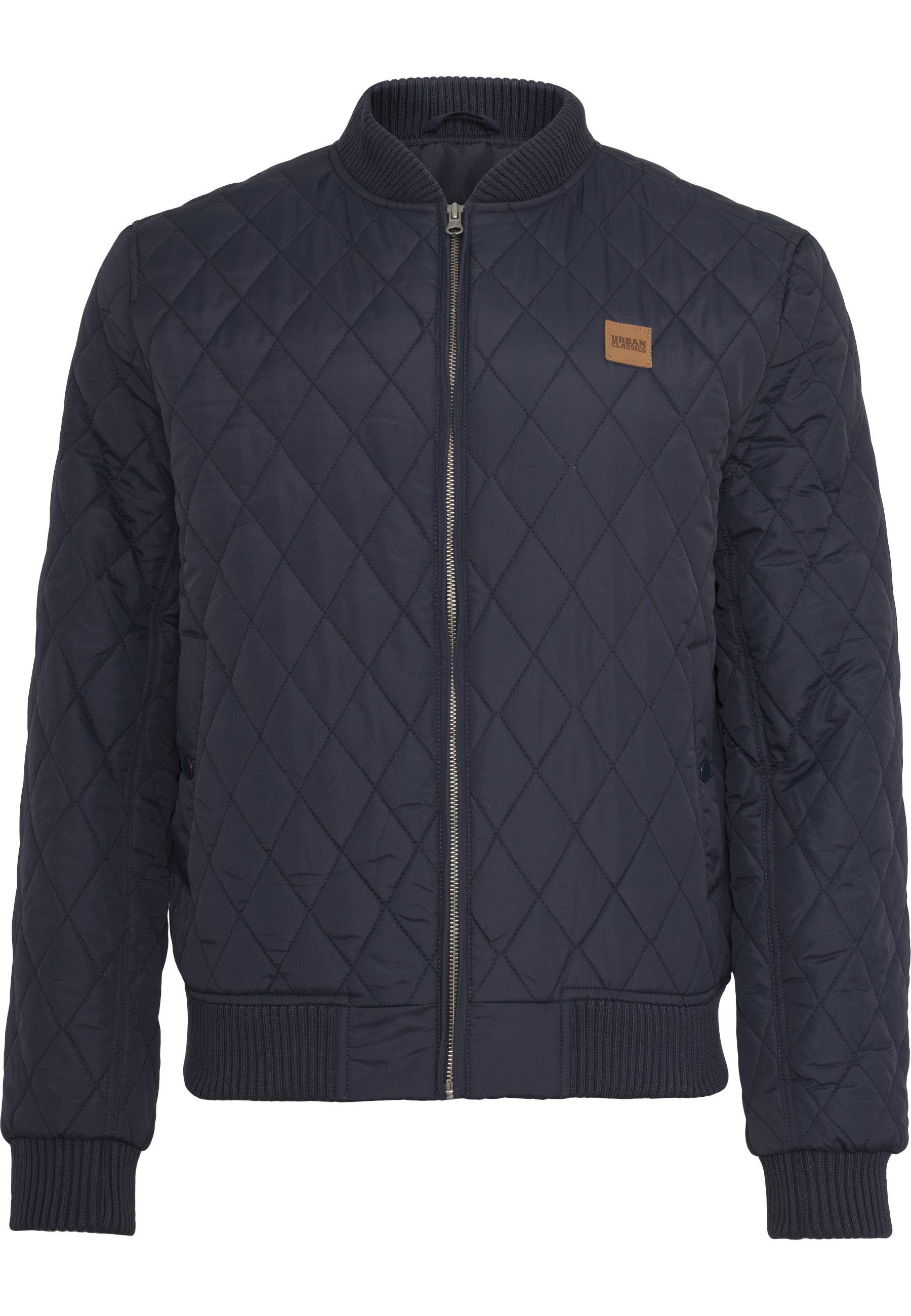 URBAN CLASSICS Allwetterjacke Urban Classics Herren Diamond Quilt Jacket (1-St)