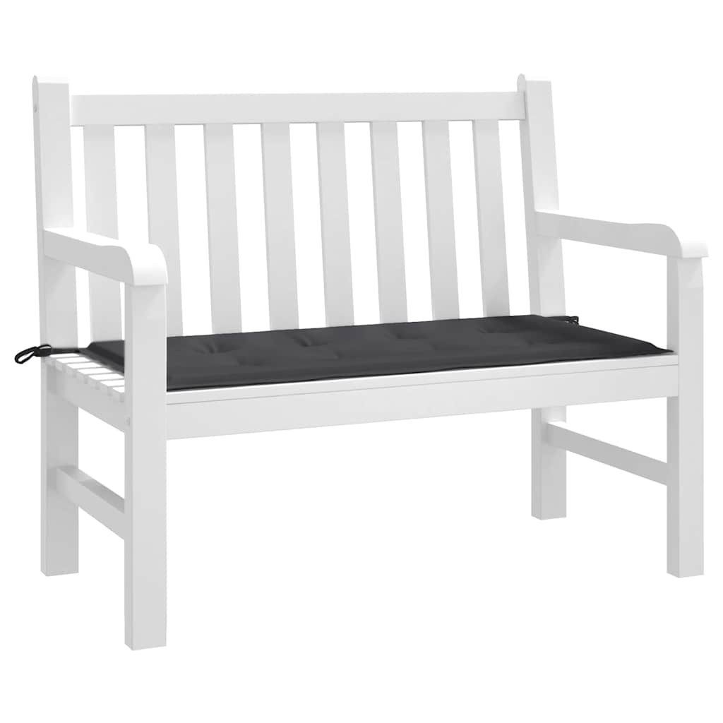 vidaXL Sitzauflage Gartenbank-Auflage Schwarz 100x50x4 cm günstig online kaufen