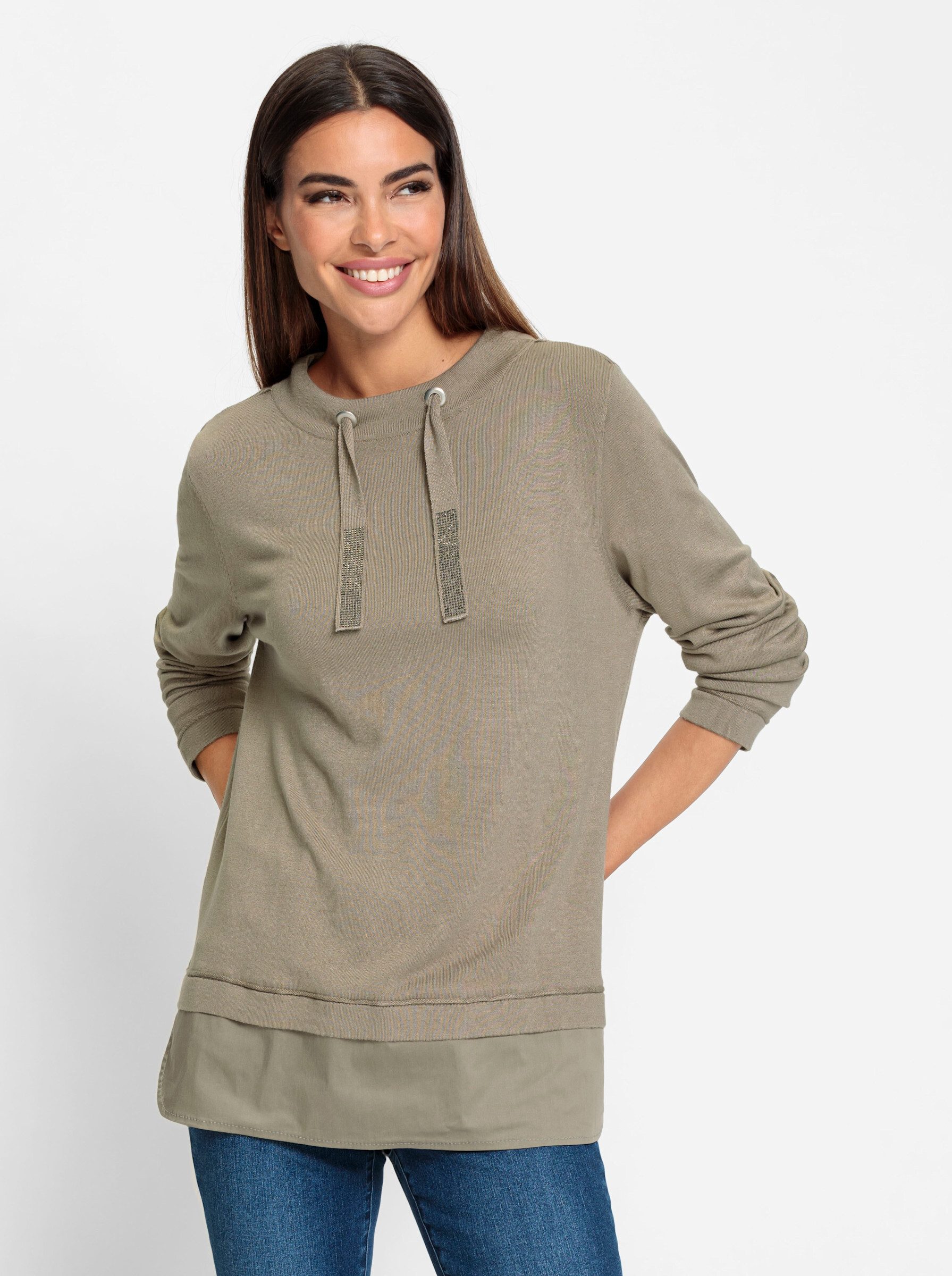heine Strickpullover 2-in-1-Pullover günstig online kaufen