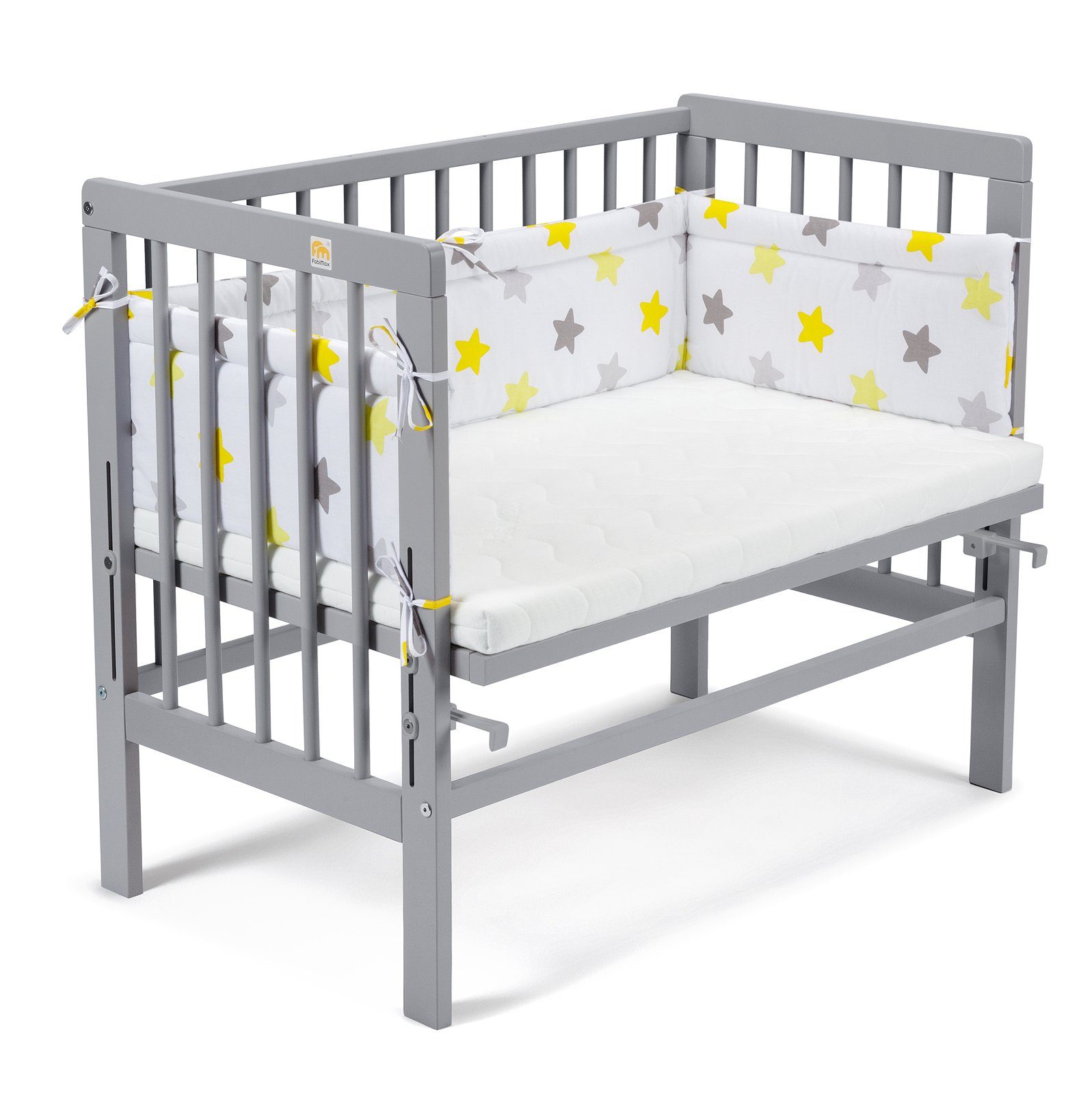 Beistellbett Basic grau