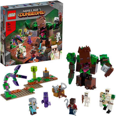 LEGO® Konstruktionsspielsteine »Die Dschungel Ungeheuer (21176), LEGO® Minecraft™«, (489 St)