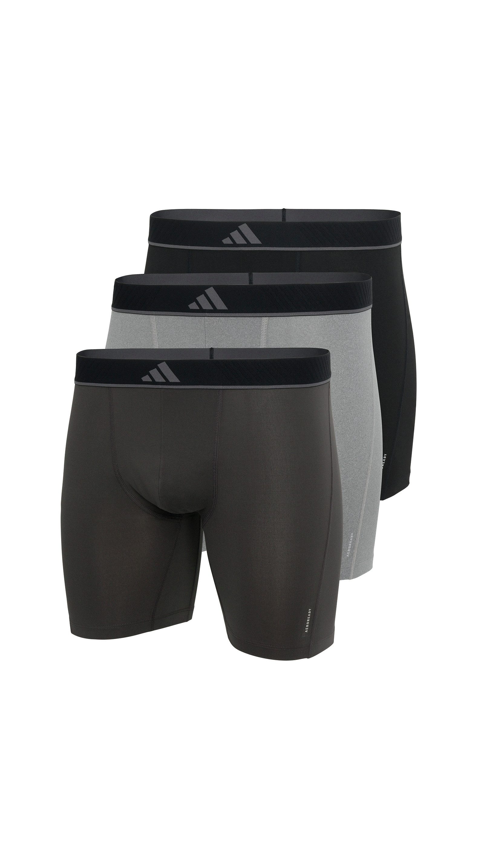 adidas Sportswear Langer Boxer Active Micro Flex (3er Pack) Logo-Bund, elas günstig online kaufen