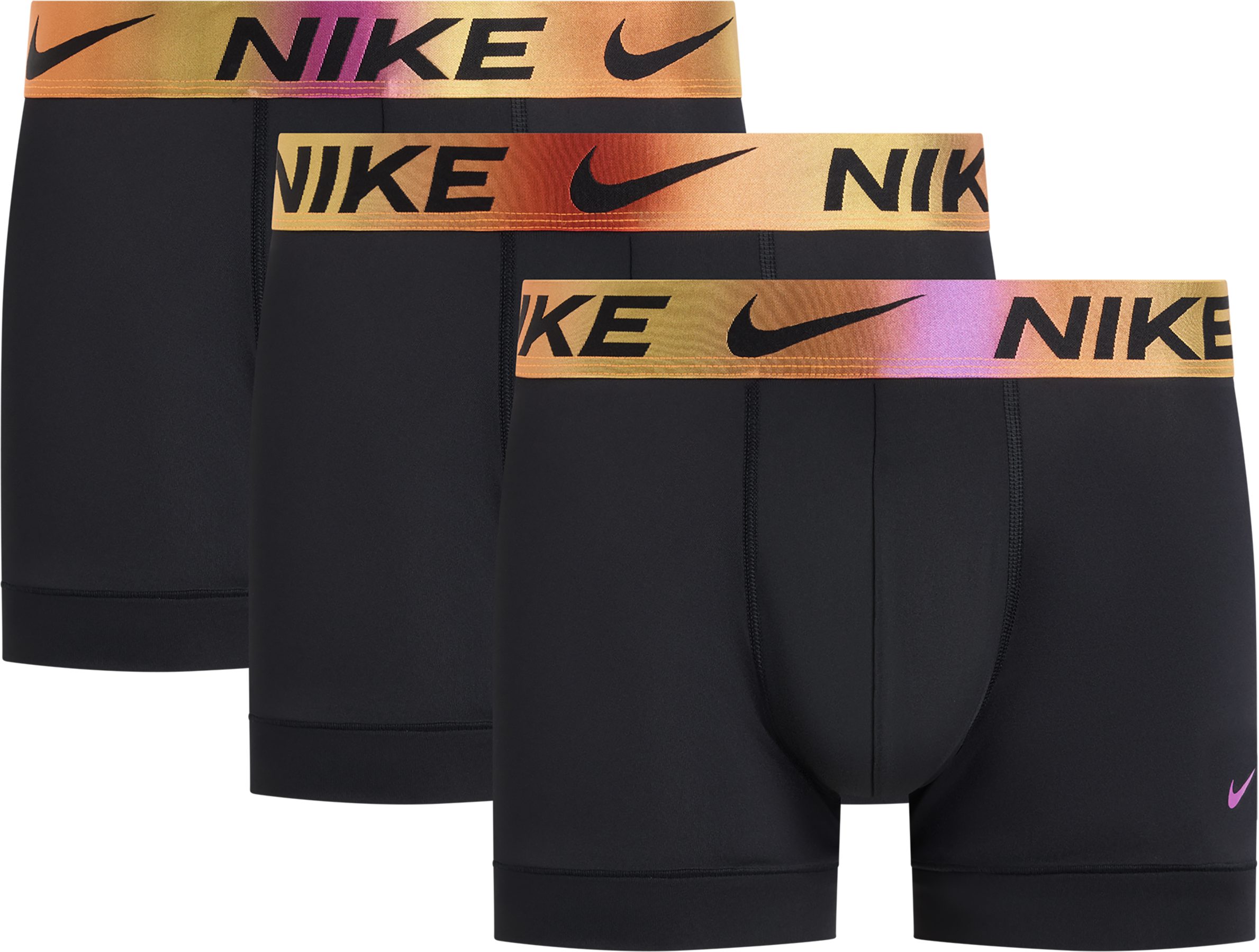 Nike Underwear Trunk TRUNK 3PK (Packung, 3-St., 3er) mit NIKE Logo-Elastikbund