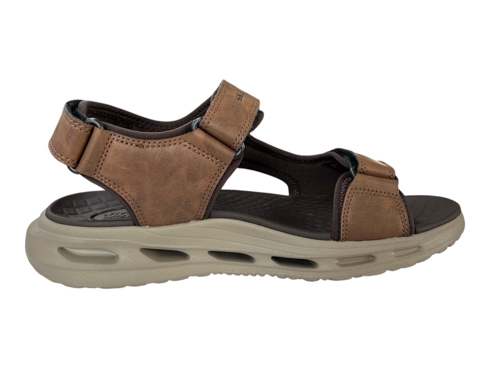 Skechers Skechers Herren Sandale ORVAN SD-GAMBLE 211371/BRN brown Sandale