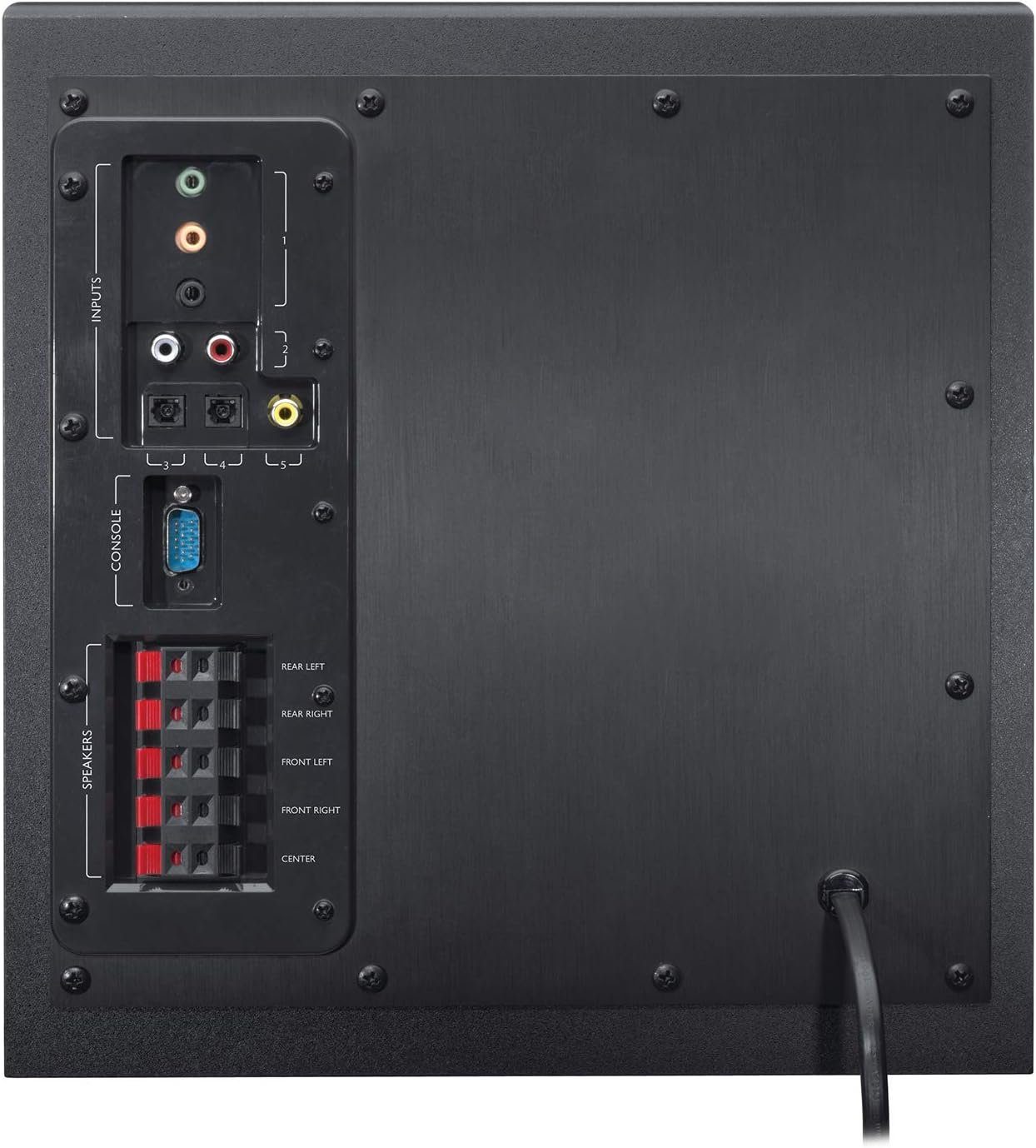 Logitech Z906 Surround-Sound System 5.1 Lautsprecher System 5.1 (1000 W) – Bild 2 von 5