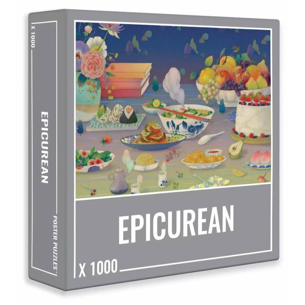 CLOUDBERRIES Puzzle CLOUDBERRIES Epicurean Puzzle 1000 Teile, Puzzleteile