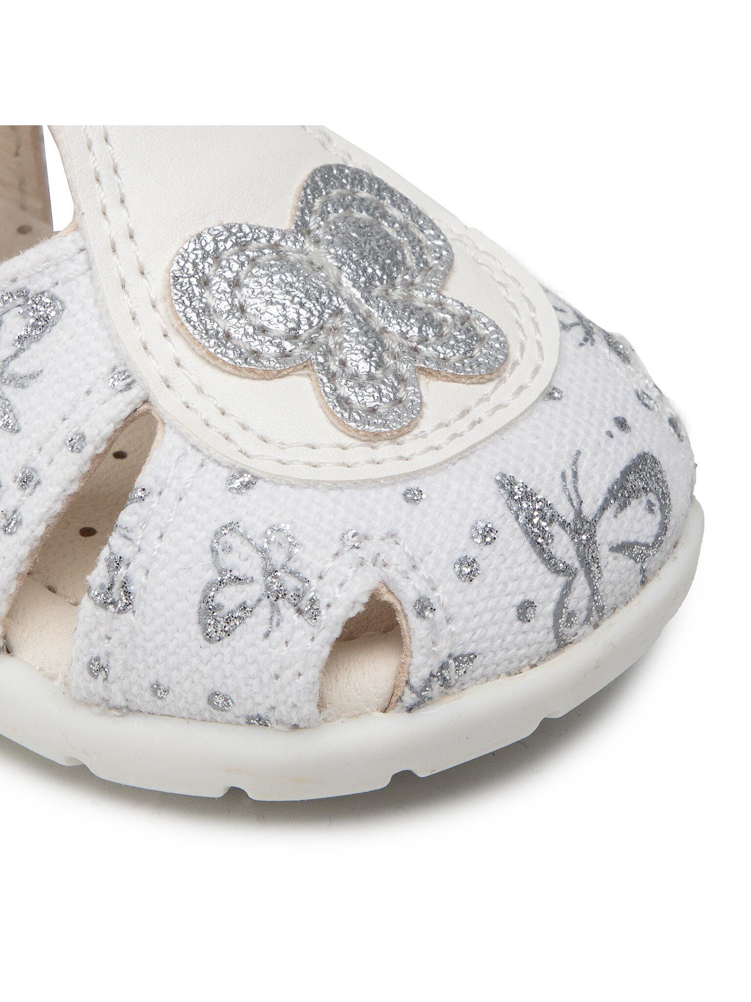 Geox Sandalen B Elthan G. C B251QC 0AW54 C0007 White/Silver Sandale