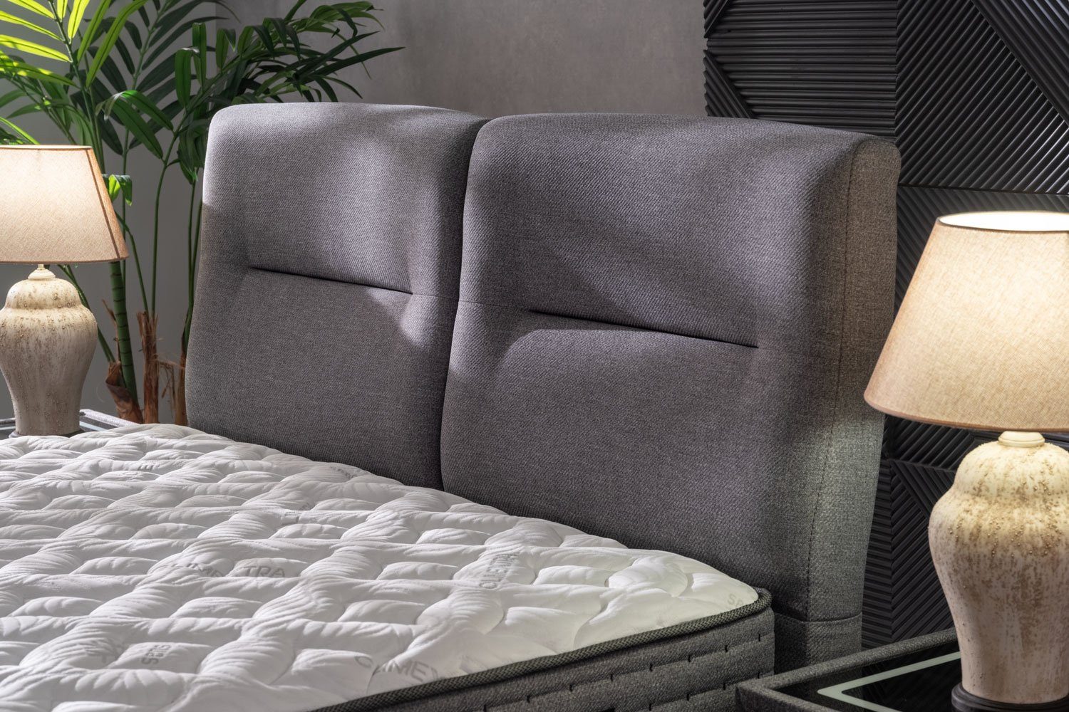 gowoll Boxspringbett Boxspringbett Climextra Stauraumbett inkl. Matratze und Kopfteile (Doppelbett, Polsterbett)