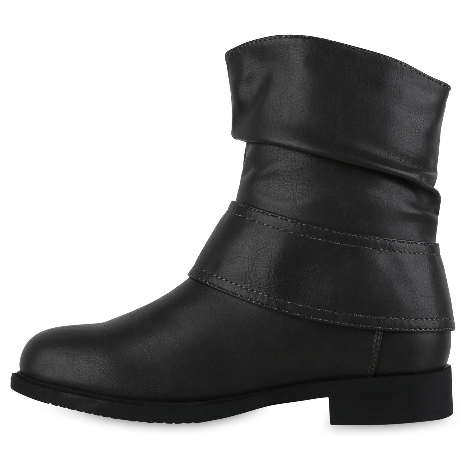 VAN HILL 837602 Schlupfboots Damen Leicht Gefütterte Schlupfstiefeletten Sc günstig online kaufen