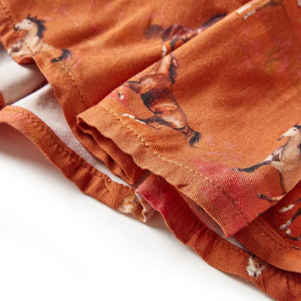 vidaXL Karorock Kinderrock Cognac 104