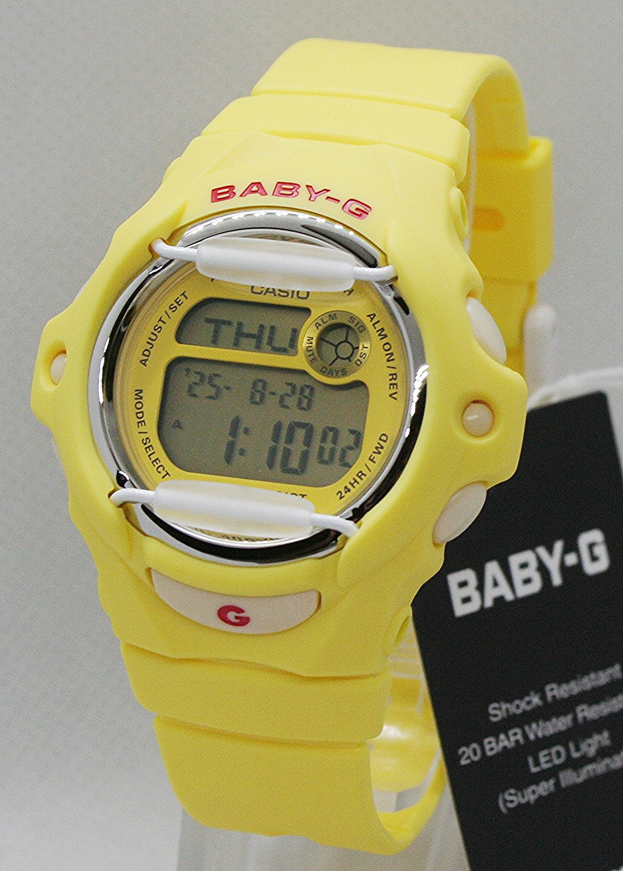 CASIO BABY-G Digitaluhr Casio Baby G Damenuhr BG-169CH-9ER, (1-tlg)