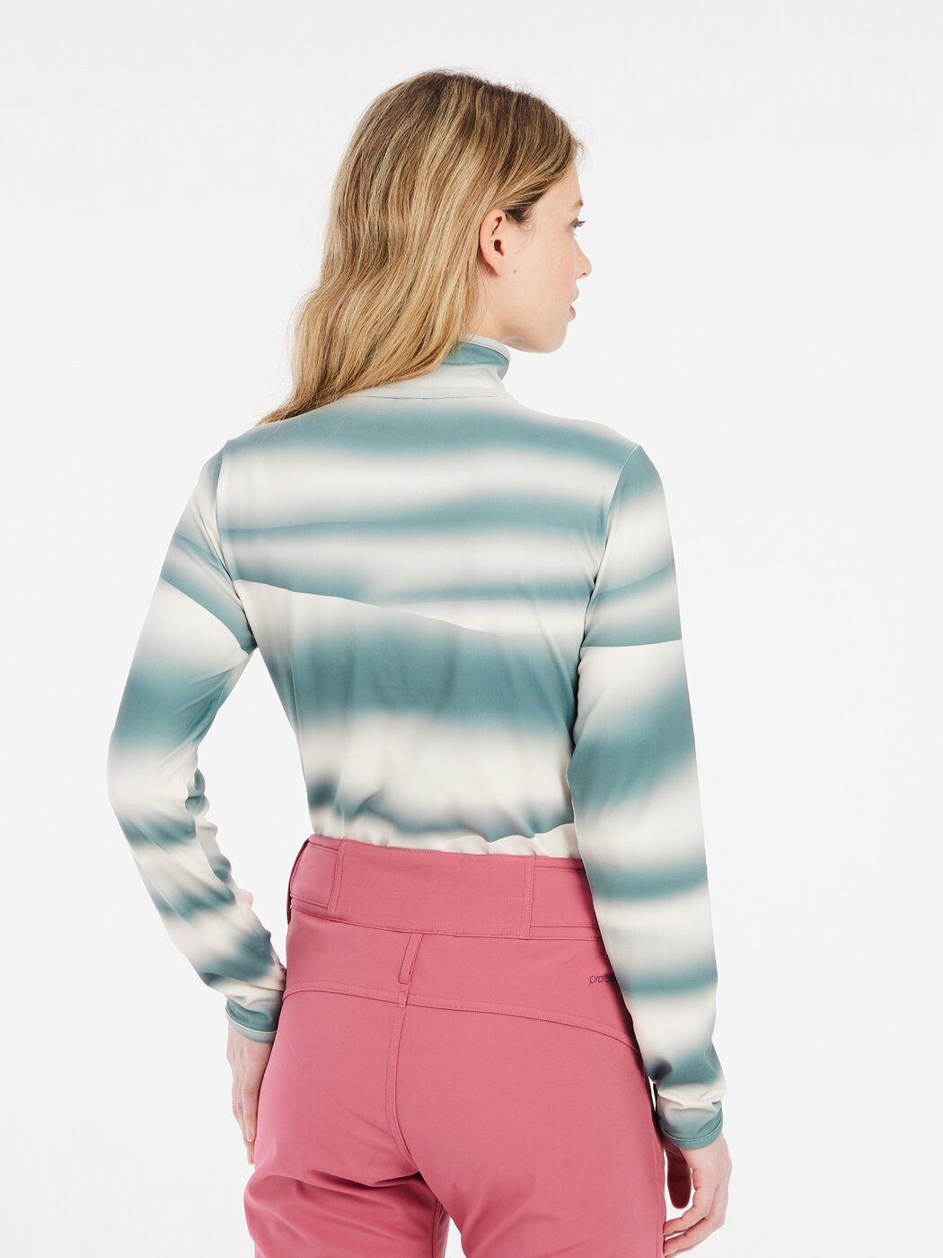 Protest Fleecepullover PRTNOON 1/4 zip active top Evergreen