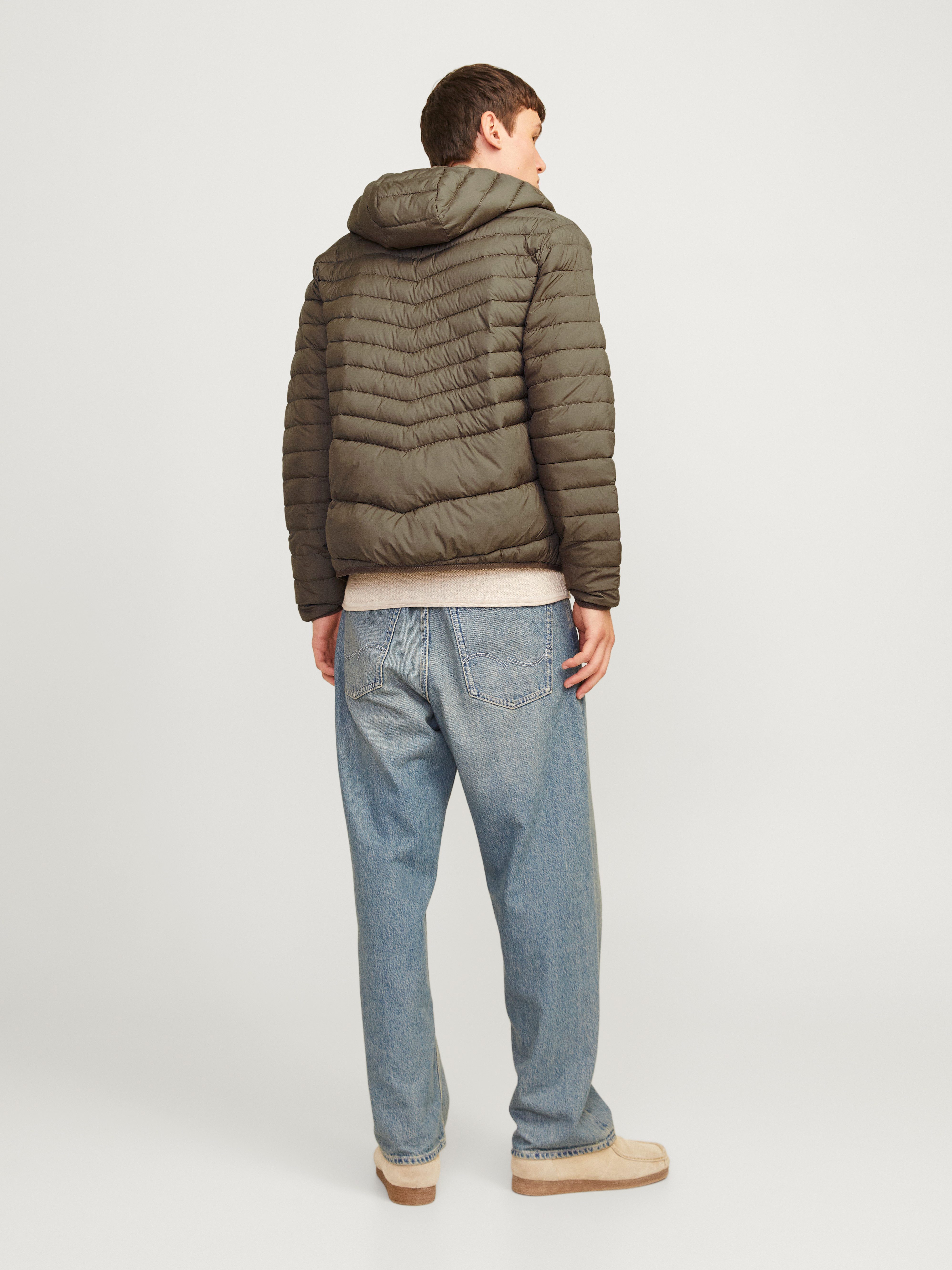 Jack & Jones Steppjacke JJESTATE PACKABLE PUFFER HOOD NOOS mit Kapuze