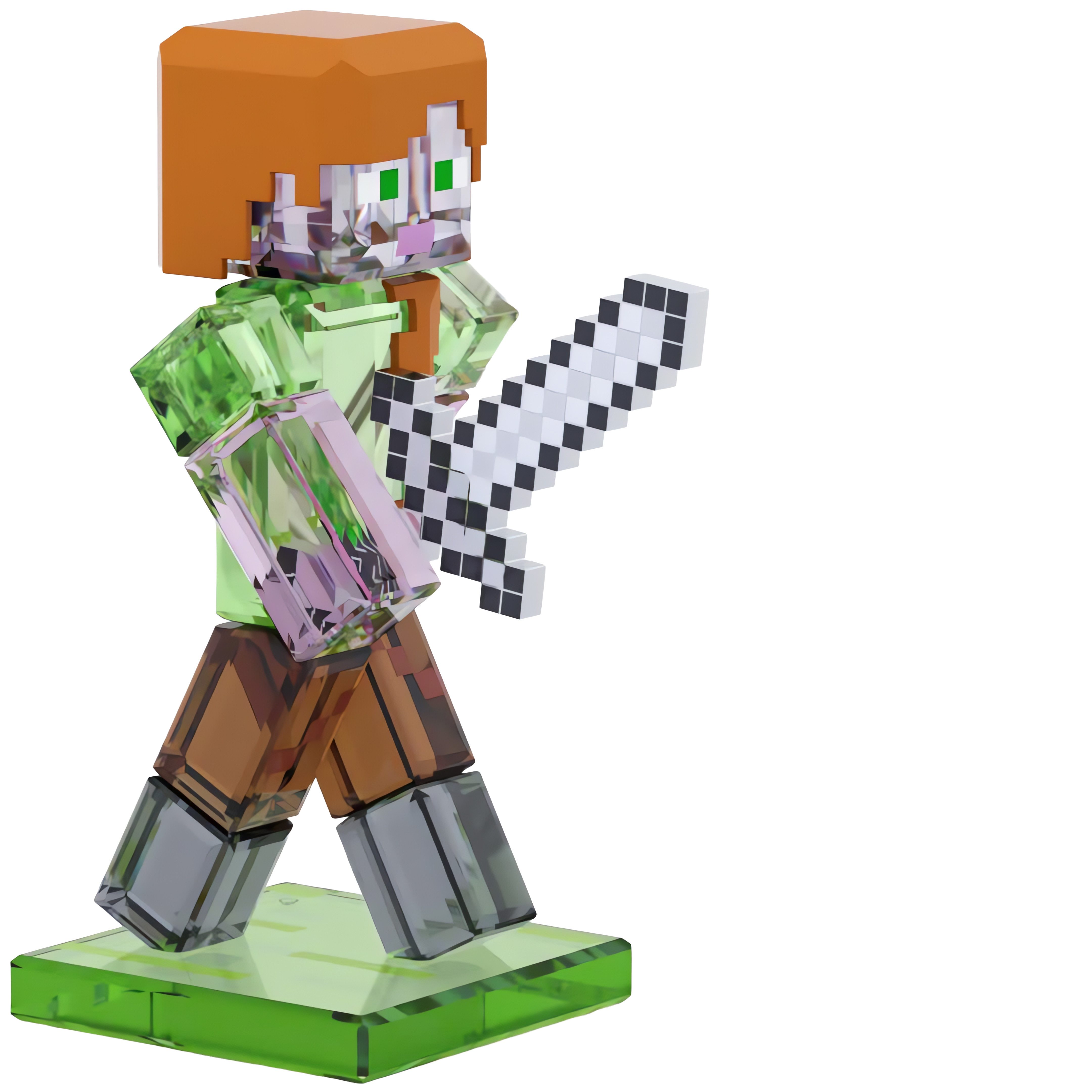 Swarovski Dekofigur Kristallfigur Sammelfigur Minecraft Alex, günstig online kaufen