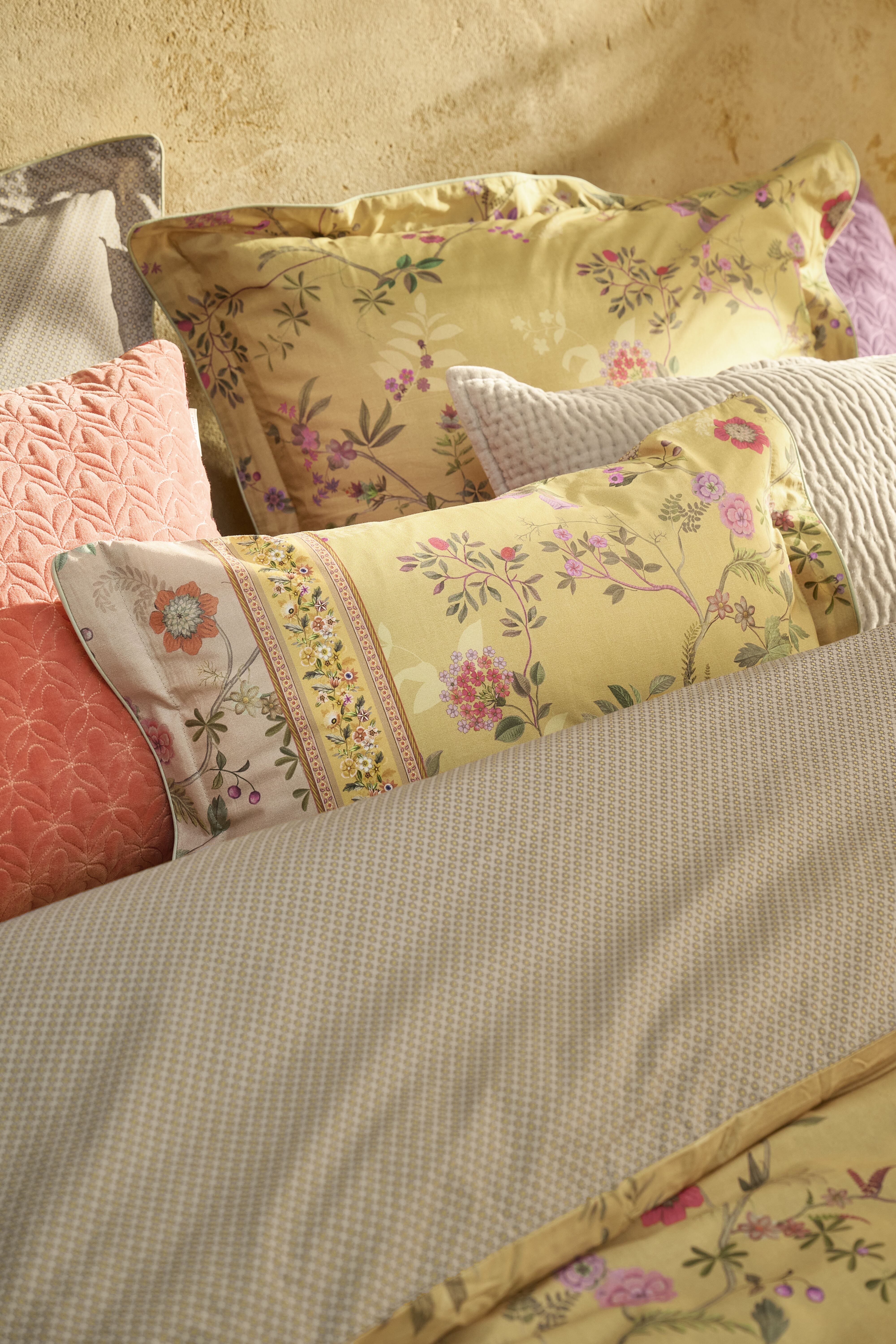 PiP Studio Bettwäsche Bettwäsche Set Bodhi Flower, 3 teilig