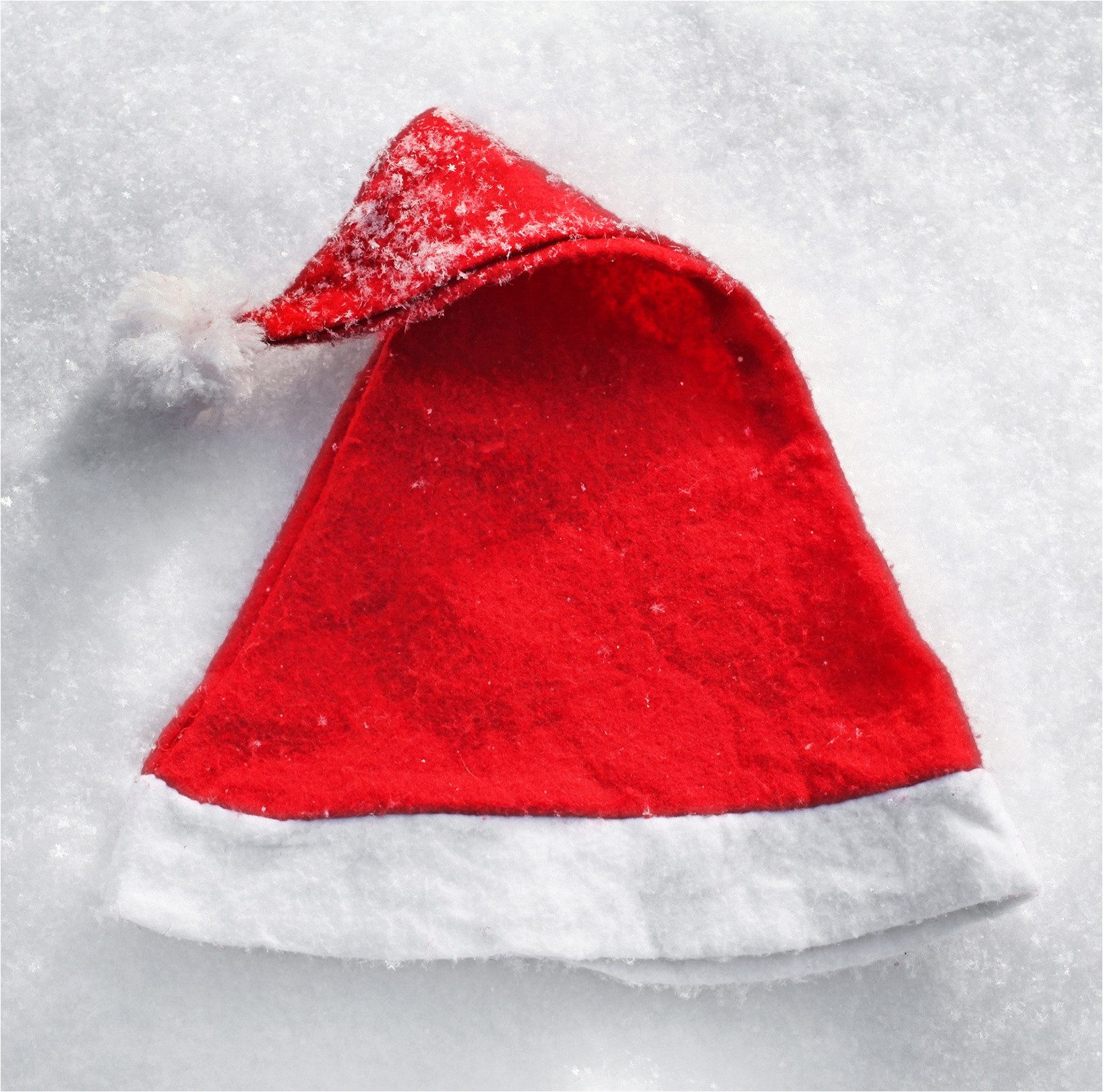 Weihnachtswunder® Bommelmütze 2er Samt Weihnachtsmütze Nikolausmütze rot - Weihnachten (2er Set, 2 Stück) weicher Samt