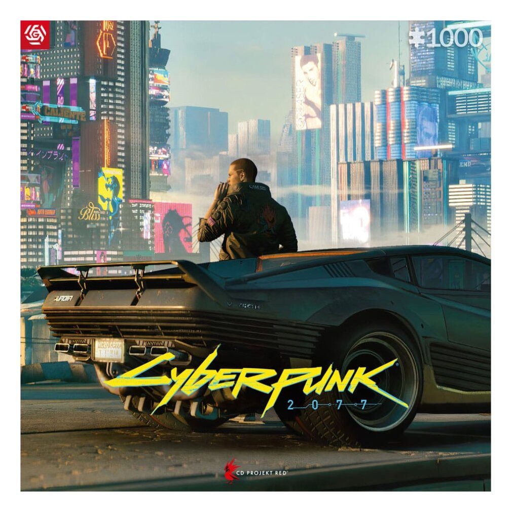 Good Loot Puzzle Puzzle Cyberpunk 2077: Mercenary On The Rise 1000 Teile, Puzzleteile