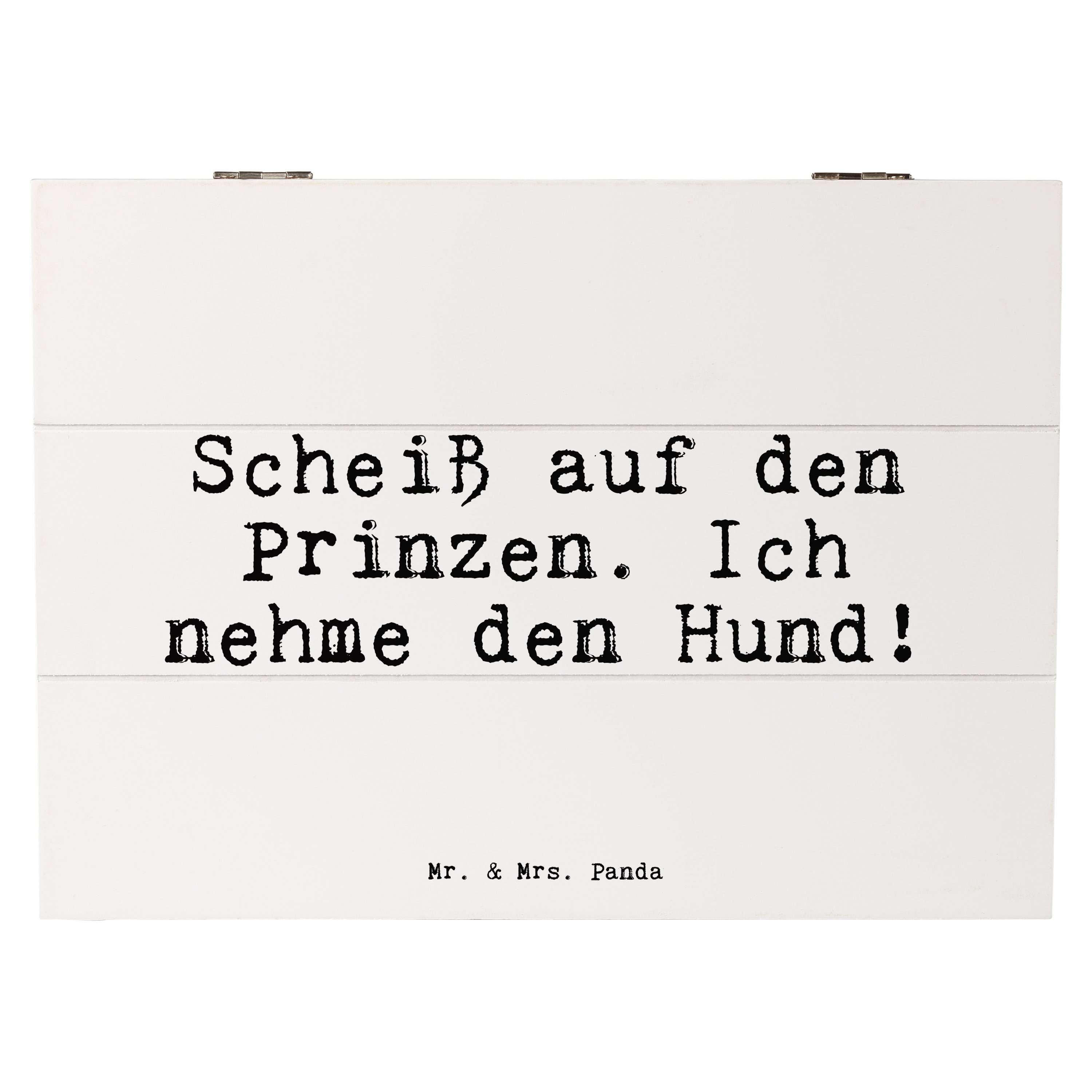 Mr. & Mrs. Panda Dekokiste »Scheiß auf den Prinzen.... Weiß