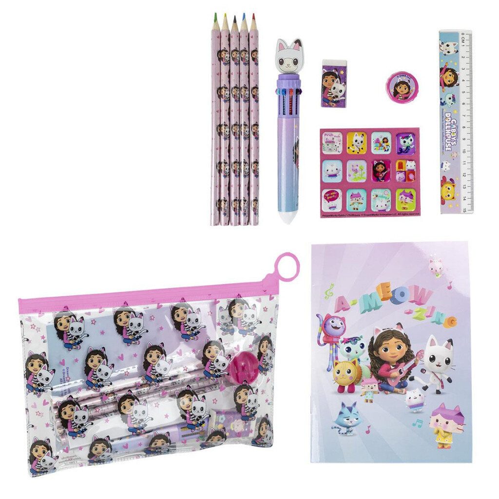 Kreativset Gabby's Dollhouse Schreibwaren Set