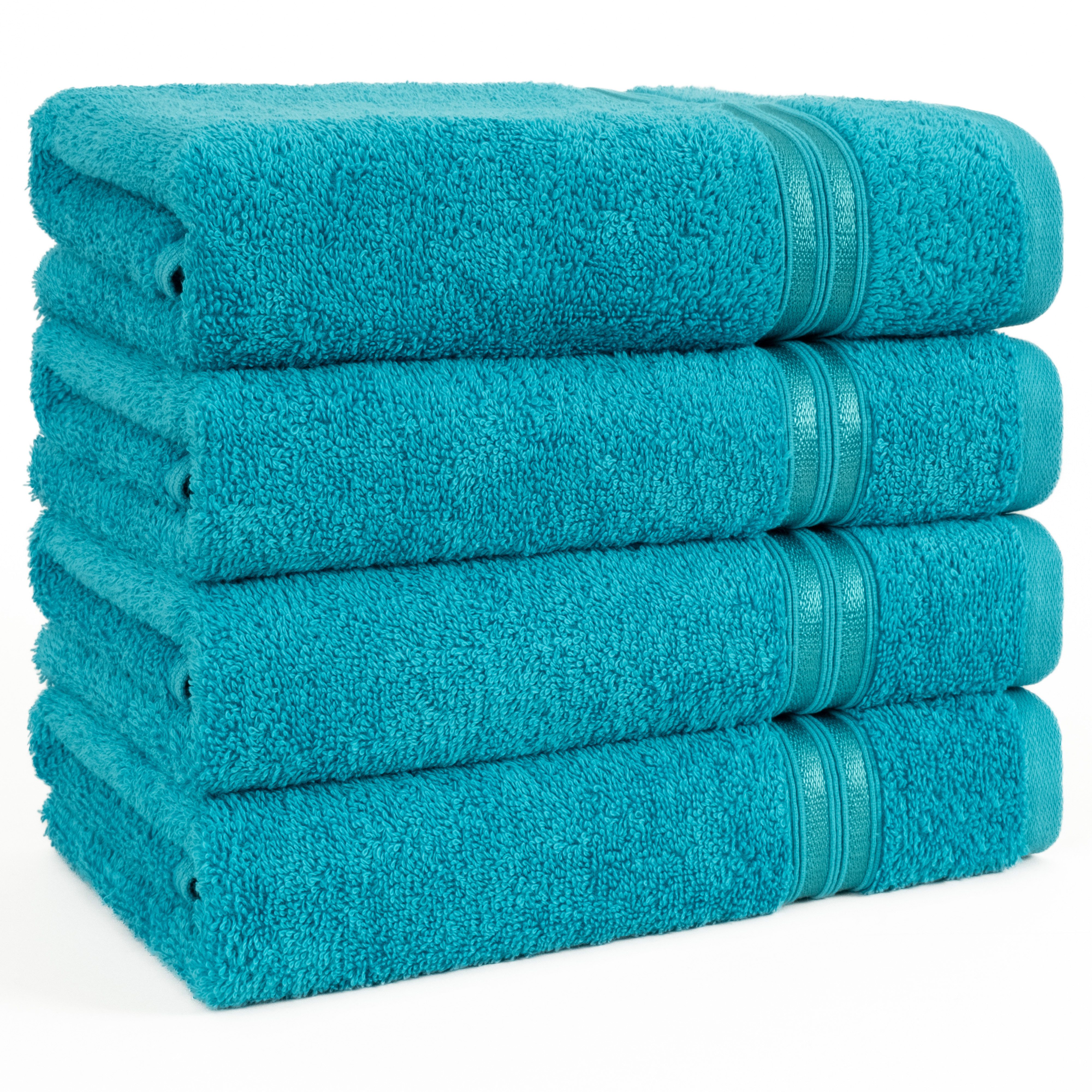 HAMMETEX Handtuch Set 4er Set Handtücher 50x100 cm, 100% Baumwolle, Weich & günstig online kaufen