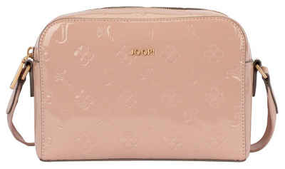 JOOP! Umhängetasche decoro lucente cloe shoulderbag shz, in Lackoptik mit All-Over-Print