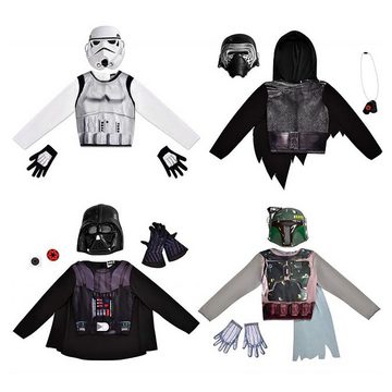 Rubie´s Kostüm Star Wars - Dunkle Seite Kostümbox für Kinder, Große Verkleidungskiste zum kleinen Preis: mit Boba Fett, Stromtroope