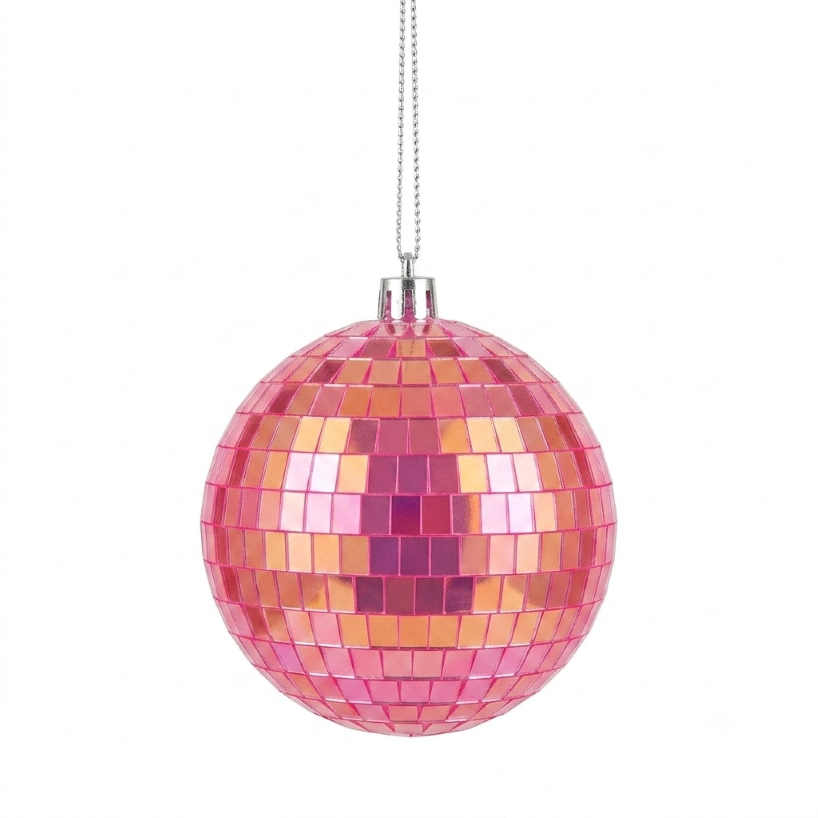 HAC24 LED Kugelleuchte LED Disco-Kugel Spiegelkugel Partylicht Discokugel Lampe, LED fest integriert, mit 8 Micro-LEDs, Ø 8 cm, Batteriebetrieben