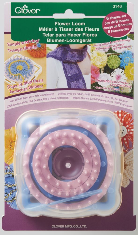 Clover Kreativset Loomgerät HANA-AMI Flower Loom
