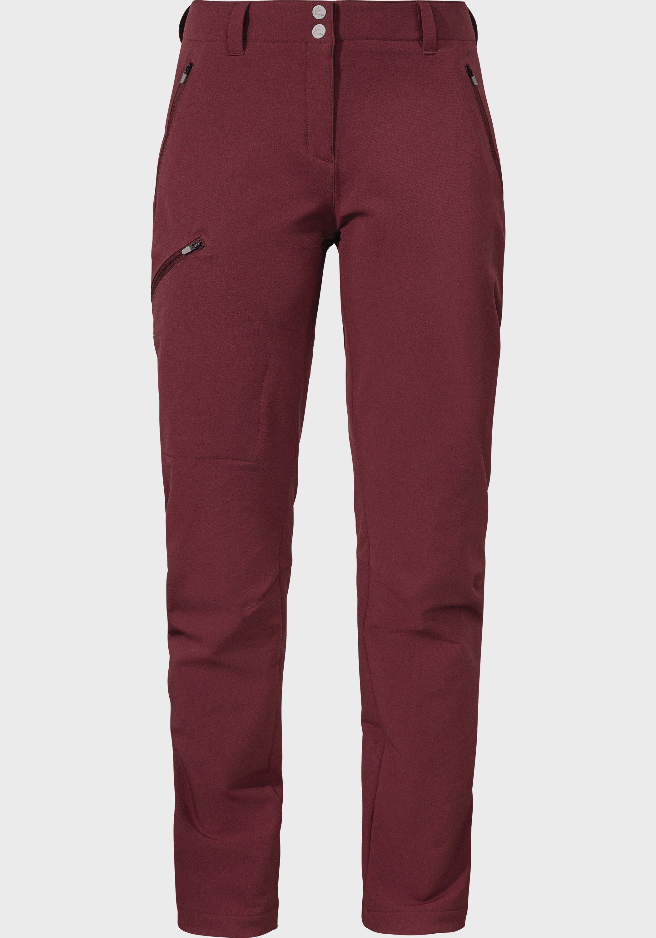 Schöffel Outdoorhose Pants Ascona Warm L rot