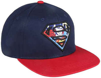 Superman Snapback Cap »SUPERMAN SnapBack Cap Gr.56 cm Kopfumfang Jugendliche + Kinder Mütze Baseballcap Schirmmütze«