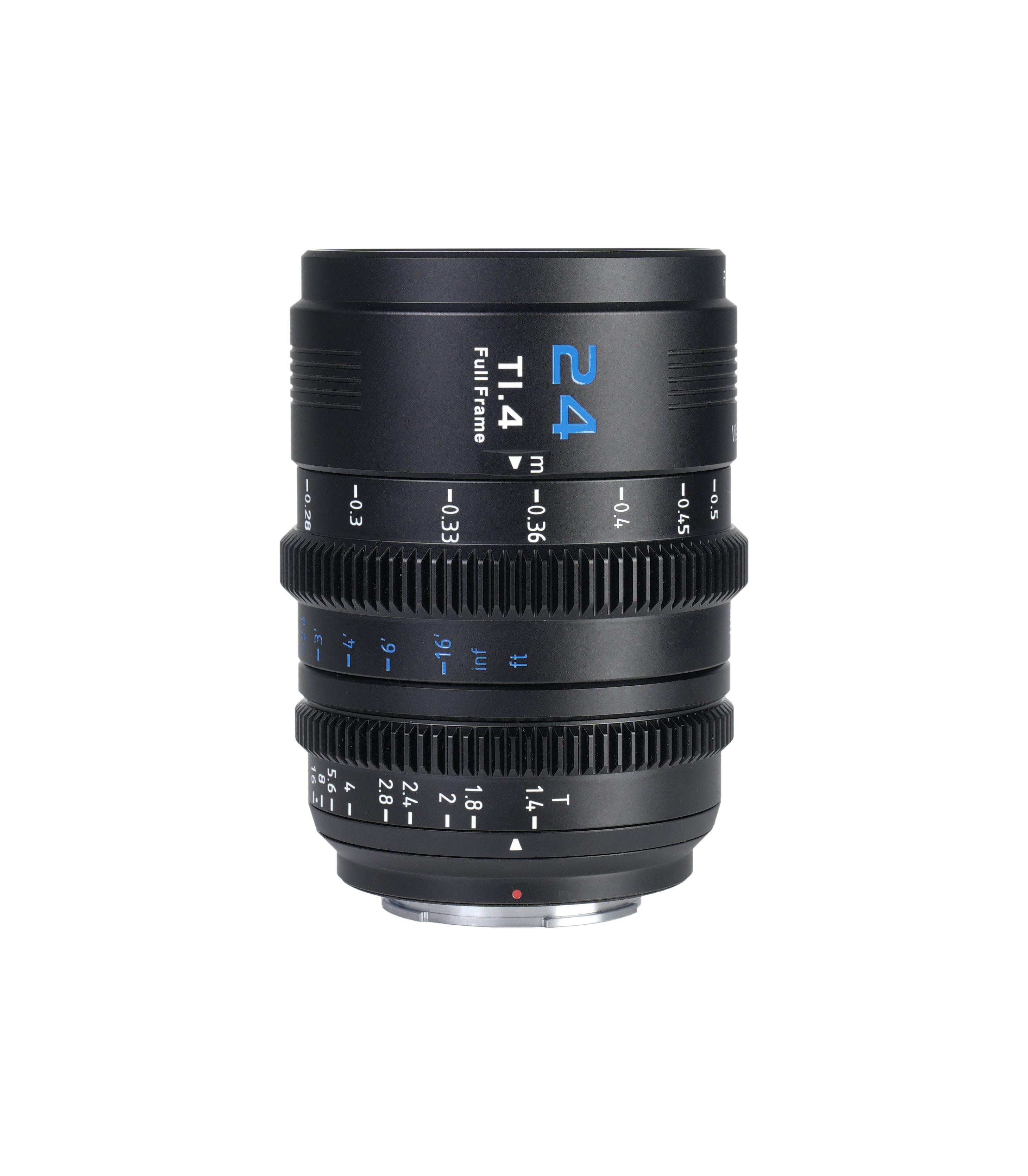 SIRUI Vision Prime 24mm Objektiv, (T1.4 Full-frame Cine Lens Schwarz / Grau)