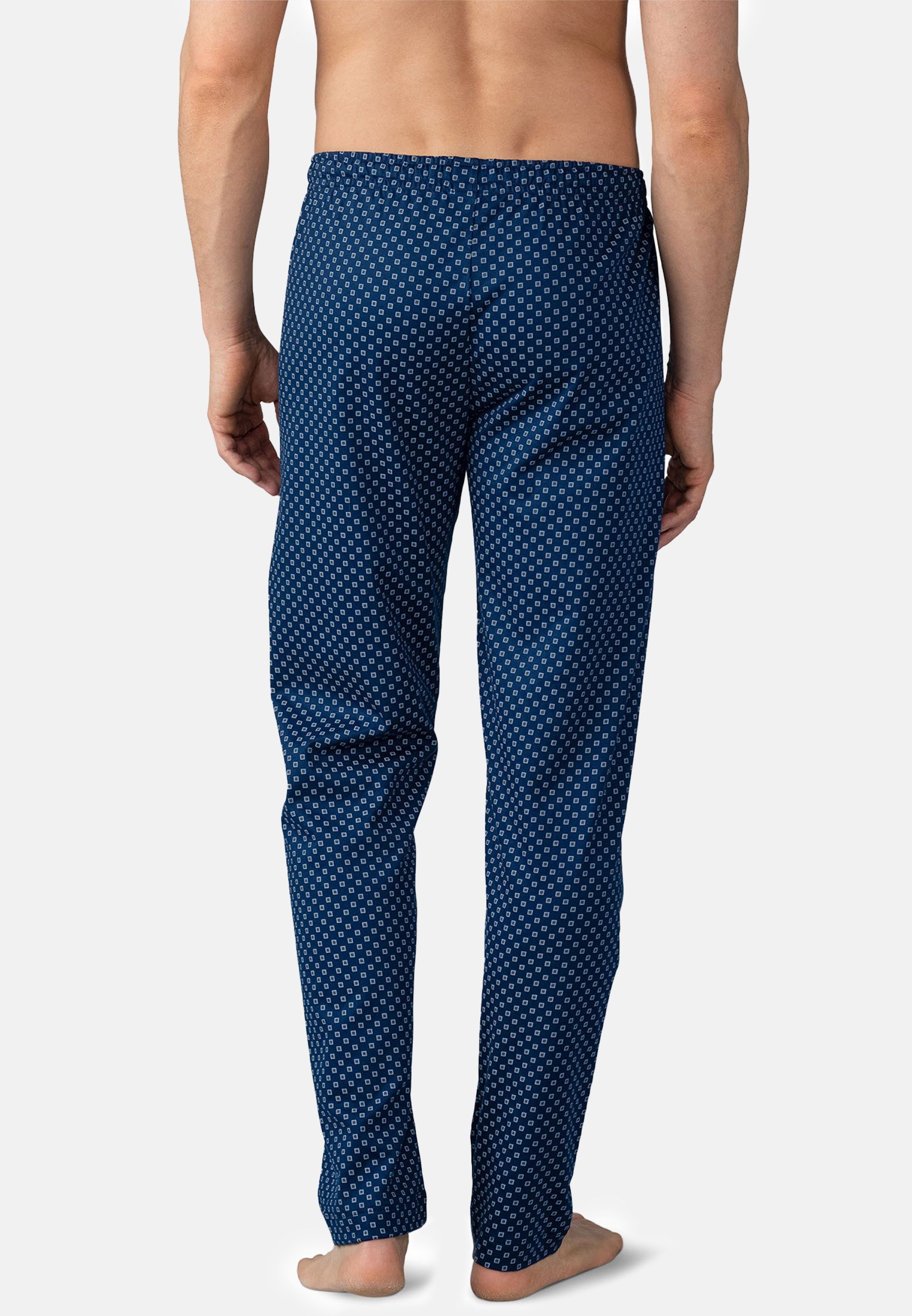 Baumwolle Match Schlafhose (1-tlg) Schlafanzug - - Mey Mix Hose mit Komfortbund Kordelzug & Nightwear Lounge Basic