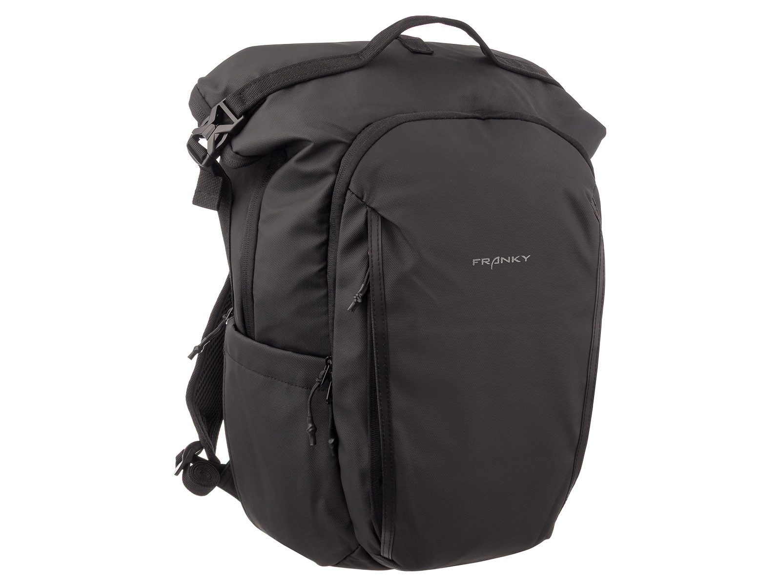 Franky Freizeitrucksack RS110-B Freizeitrucksack Rolltoprucksack (Stück, 1-tlg., 1), Rolltop