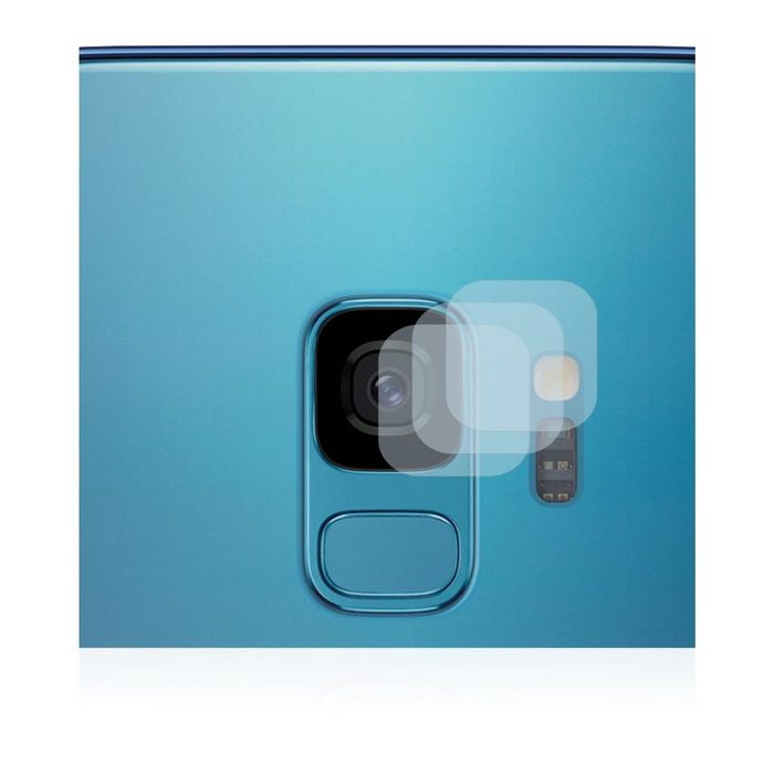 BROTECT flexible Panzerglasfolie für Samsung Galaxy S9 (NUR Kamera) Displayschutzglas 3 Stück Schutzglas Glasfolie klar