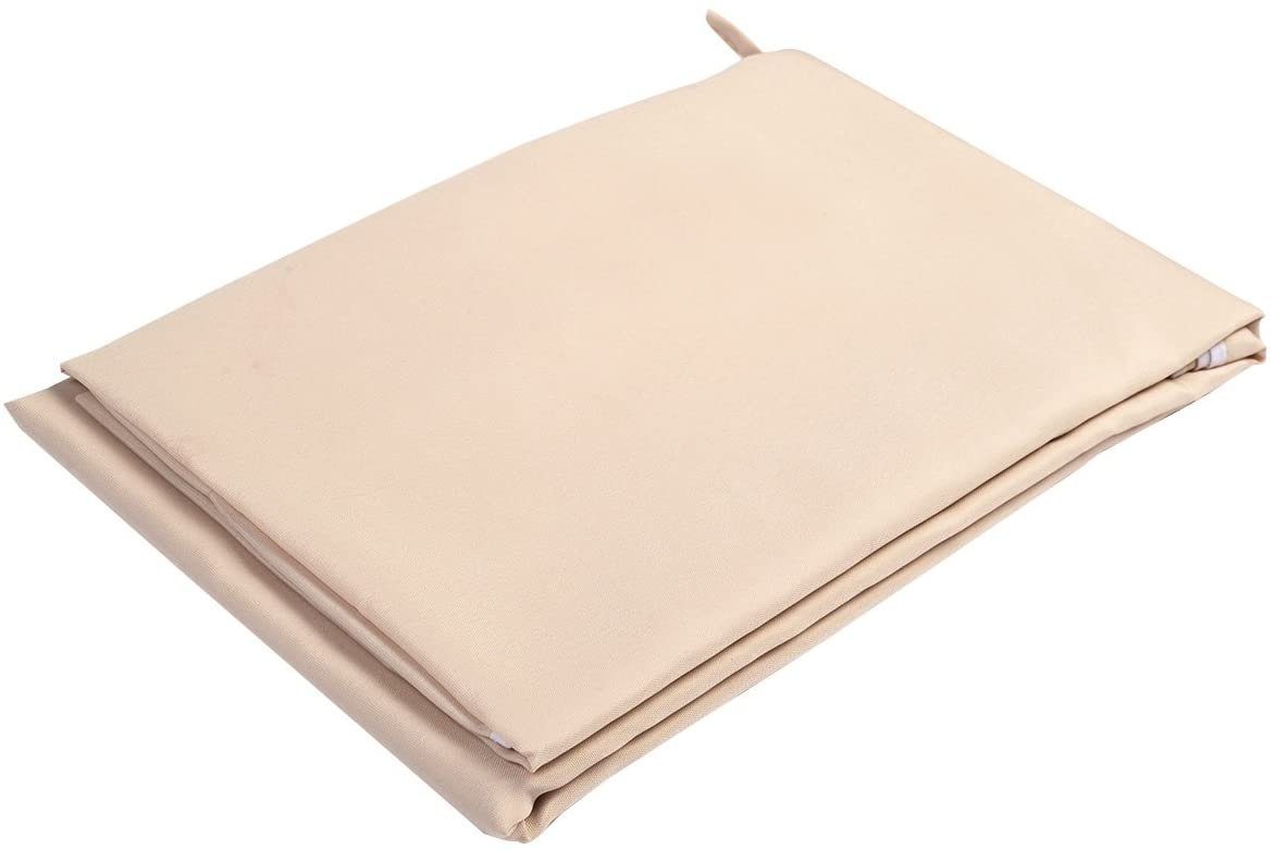 COSTWAY Hollywoodschaukelersatzdach, 191 x 132 cm, Beige